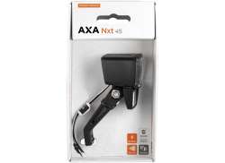 Axa NXT 45 Lampka Przednia LED 45 Lux Piasta Z Pradnica - Czarny