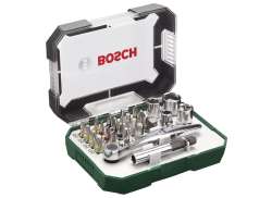 Bosch Mini Zestaw Bit&oacute;w 26-Czesci - Srebrny