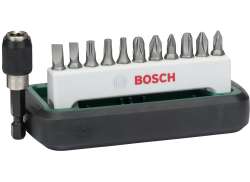 Bosch Zestaw Bit&oacute;w 12-Czesci TX/Cg/Plus - Srebrny/Zielony