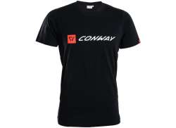 Conway Logoline T-Shirt Ss (Kr&oacute;tki Rekaw) Czarny - 2XL