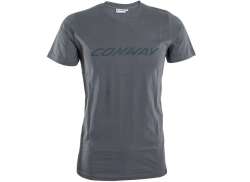 Conway T-Shirt Basic Ss (Kr&oacute;tki Rekaw) Szary - 3XL