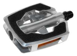 Cordo Sandblock Pedaly Anty-Slizg Aluminium - Srebrny
