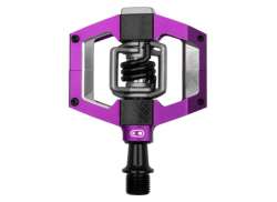Crankbrothers Mallet Trail Sping Pedaly - Czarny/Purpura