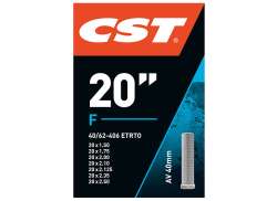 CST Detka 20x1.50 - 2.50 Wentyl Typu Schrader 40mm