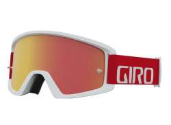 Giro Tazz Cross Okulary Amber/Clear - Trim Czerwony