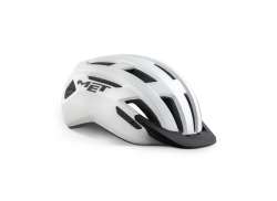 M E T Allroad Kask Rowerowy Bialy Matowy