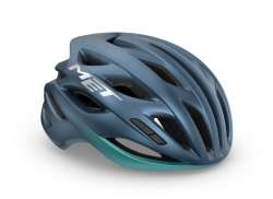 M E T Estro Kask Rowerowy Mips Navy Teal - L 58-61cm