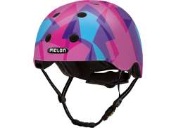 Melon Urban Active Kask Rowerowy Kids Mosaique Collection Candy Roze