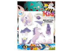Reflective Berlin K.I.D. Zestaw Naklejek Fairytail - Multi-Color