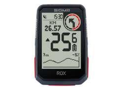 Sigma Rox 4.0 GPS Nawigacja Rowerowa HR - Czarny