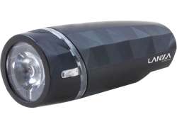Spanninga Lanza Lampka Przednia LED Baterie - Czarny