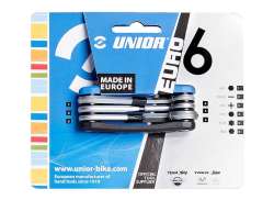 Unior Multi-Tool 6-Czesci - Niebieski/Czarny/Srebrny