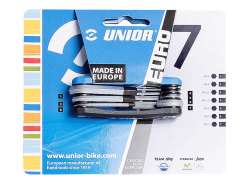 Unior Multi-Tool 7-Czesci - Niebieski/Czarny/Srebrny
