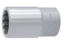 Unior Nasadka 1/2 Cal 36.0mm Chrom - Srebrny