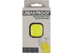 Urban Proof Lampka Przednia LED Akumulator USB - Z&oacute;lty