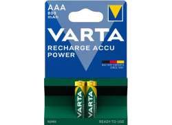 Varta AAA Baterie Do Ponownego Ladowania - Zielony/Z&oacute;lty (2)