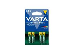 Varta R03 Baterie AAA Do Ponownego Ladowania 1000mAh - Zielony (4)